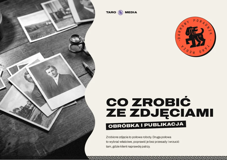 Okładka poradnika Co zrobić ze zdjęciami